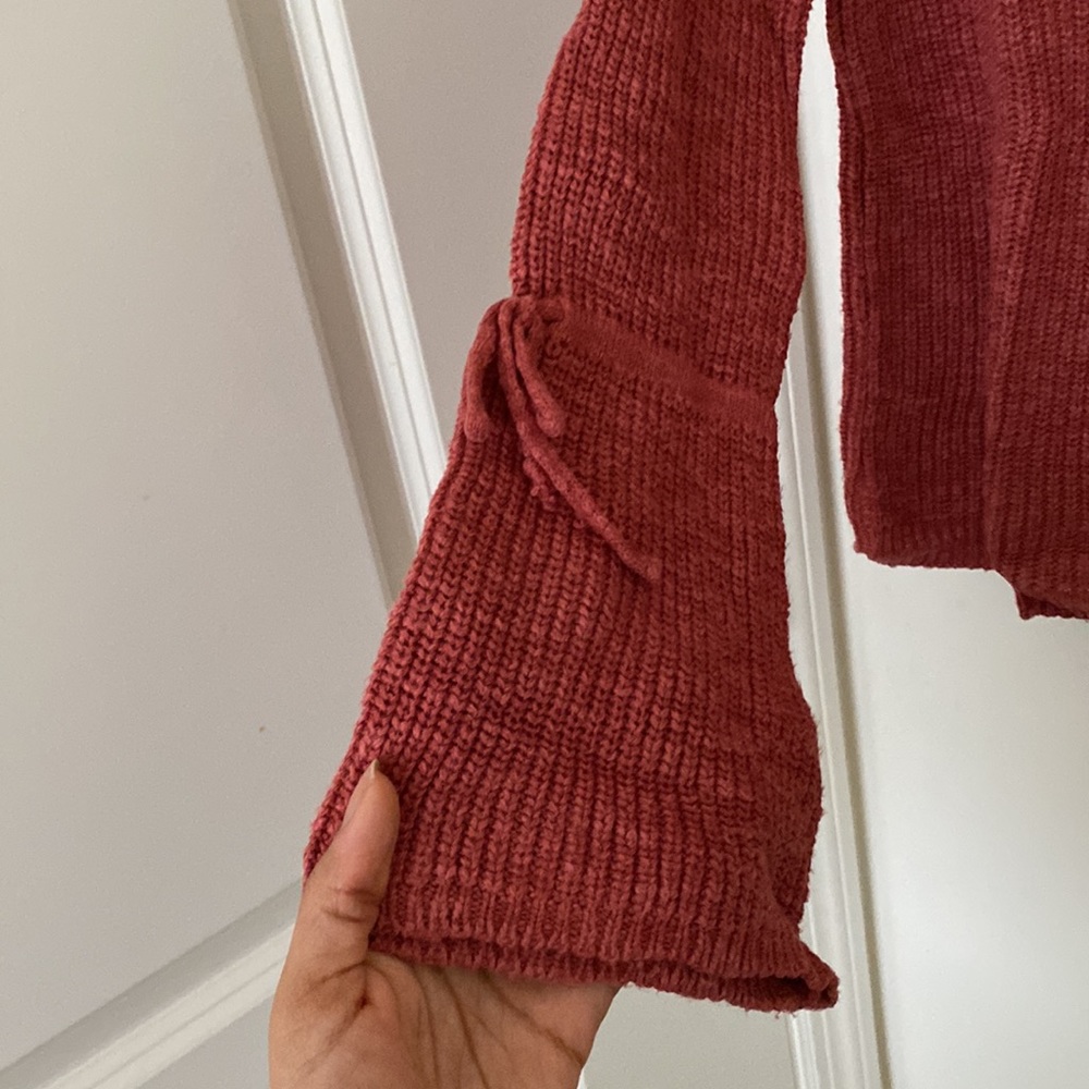 Rust Color Lucky Brand Sweater - Picture 2 of 5